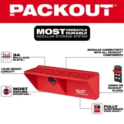 Milwaukee PACKOUT Screwdriver Rack 48-22-8341