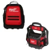 Milwaukee PACKOUT 10" Structured Tote & 48 Pocket Backpack Bundle
