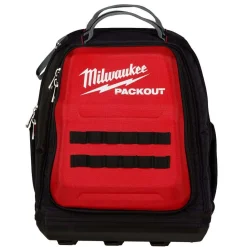 Milwaukee PACKOUT 10" Structured Tote & 48 Pocket Backpack Bundle