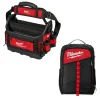 Milwaukee PACKOUT 15" Structured Tote & 26 Pocket Backpack Bundle