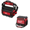 Milwaukee PACKOUT 15" Structured Tote, SoftSide Cooler Bundle