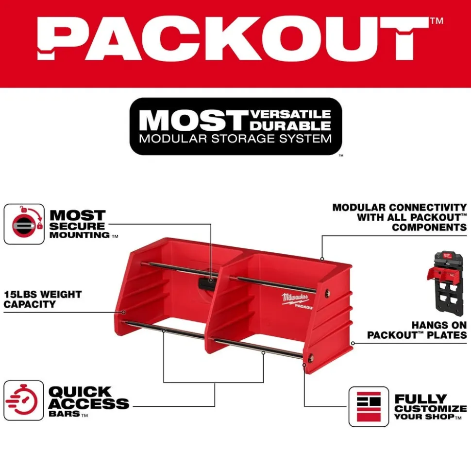 Milwaukee PACKOUT Tool Rack 48-22-8340