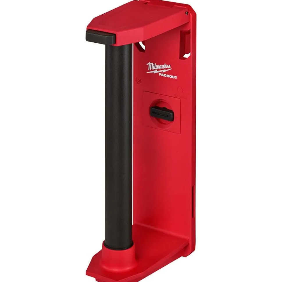 Milwaukee PACKOUT Tool Station, M18 & M12 Battery Rack, & Roll Holder Accessory Bundle