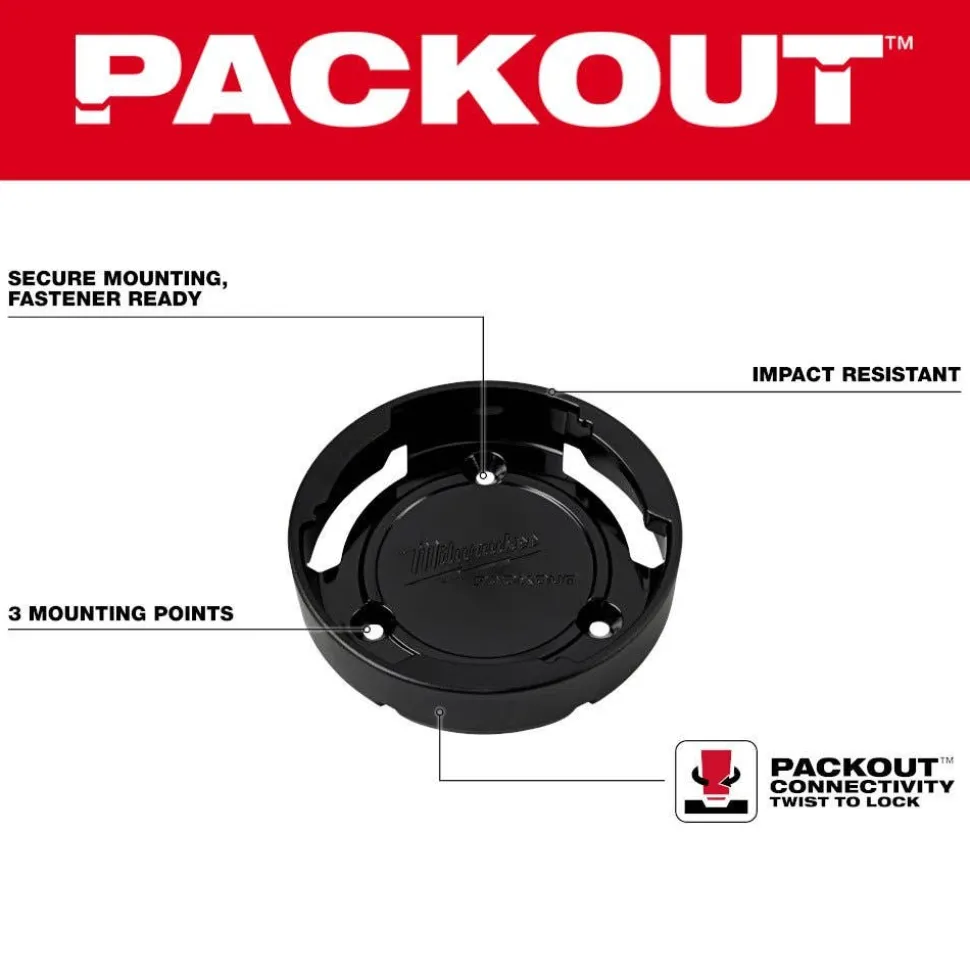 Milwaukee PACKOUT Twist to Lock Mount - Single 48-22-8399X