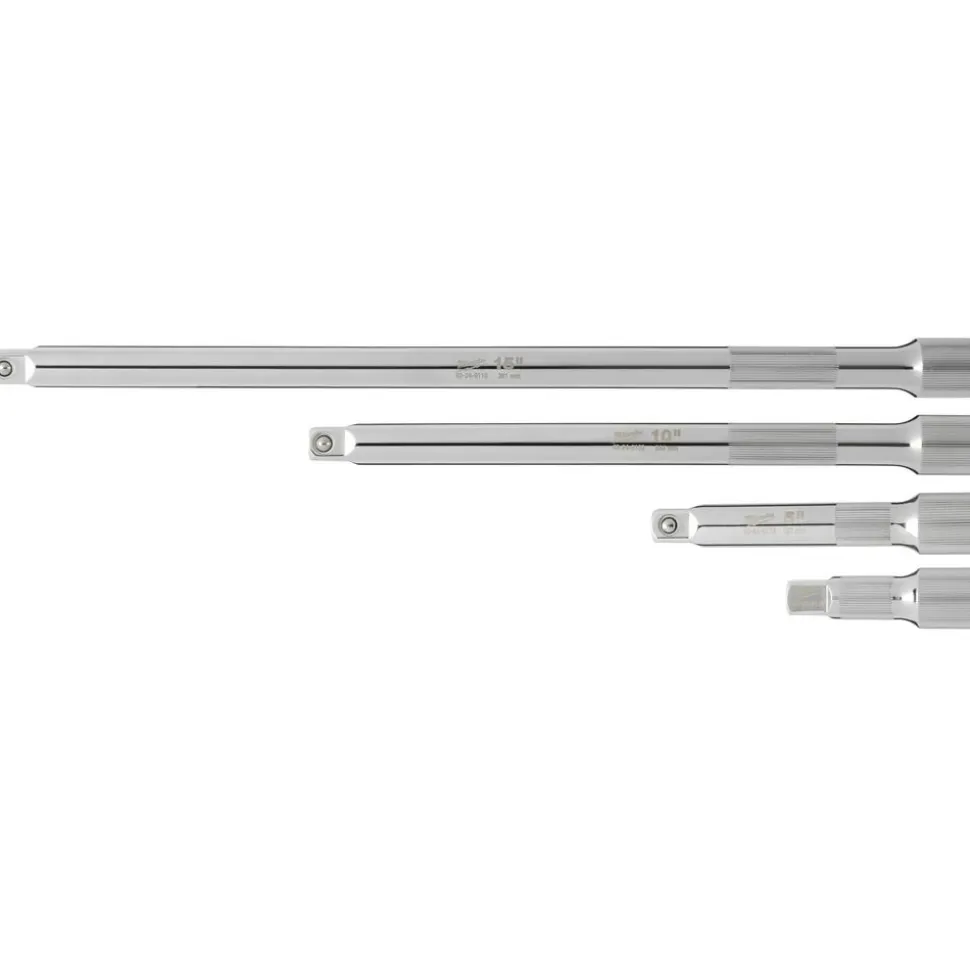 Milwaukee 4pc 1/4" Drive Extension Set 48-22-9340