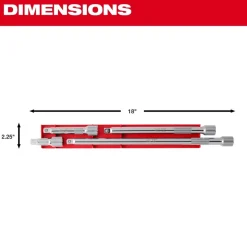Milwaukee 4pc 1/4
