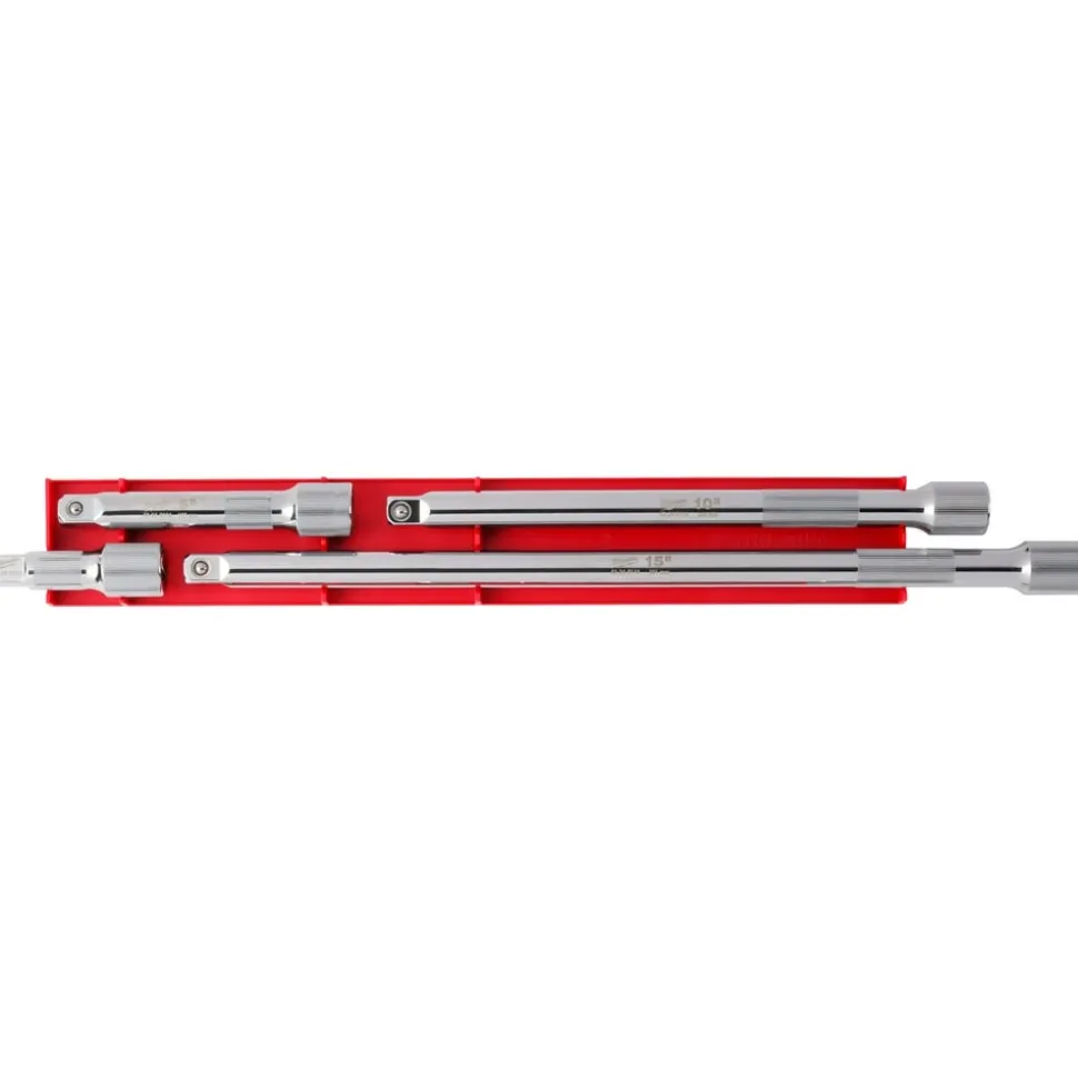 Milwaukee 4pc 1/4" Drive Extension Set 48-22-9340