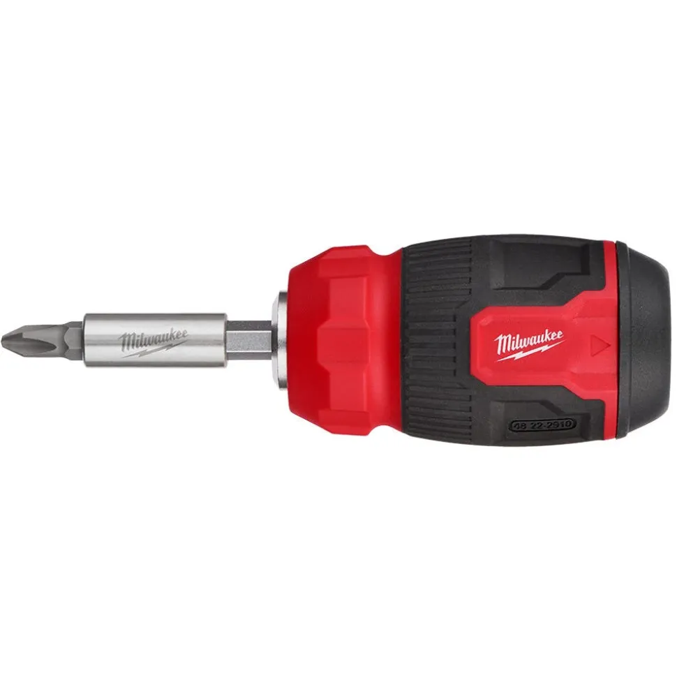 Milwaukee 2pc 14-in-1 Ratcheting Multi-Bit and 8-in-1 Ratcheting Compact Multi-bit Screwdriver Set 48-22-2905