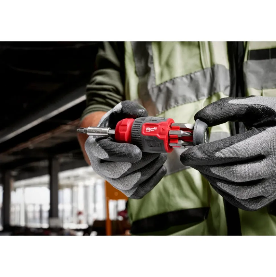 Milwaukee 2pc 14-in-1 Ratcheting Multi-Bit and 8-in-1 Ratcheting Compact Multi-bit Screwdriver Set 48-22-2905
