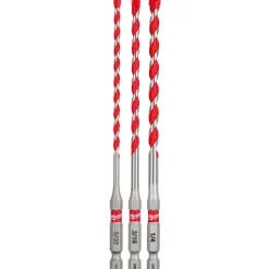 Milwaukee 3PC. SHOCKWAVE Impact Duty Carbide Hammer Drill Bit Set 48-20-9050