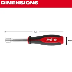 Milwaukee 7 Piece Metric HollowCore Nut Driver Set 48-22-2448