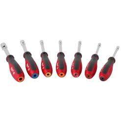 Milwaukee 7 Piece Metric HollowCore Magnetic Nut Driver Set 48-22-2548
