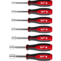 Milwaukee 7 Piece SAE HollowCore Magnetic Nut Driver Set 48-22-2547