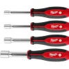 Milwaukee 4 Piece SAE HollowCore Nut Driver Set 48-22-2444