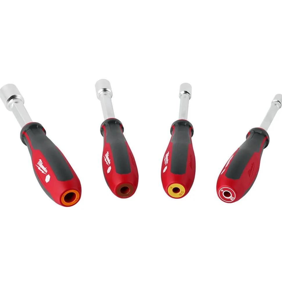 Milwaukee 4 Piece SAE HollowCore Nut Driver Set 48-22-2444