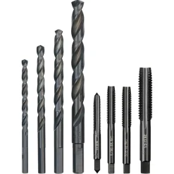 Milwaukee 15 Piece SAE Tap and Die Set with Hex-LOK 2-in-1 Handle 49-22-5602