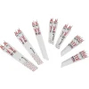 Milwaukee 16 Piece SAWZALL Blade Set Metal Cutting Bi-Metal Reciprocating Blades 49-22-1216
