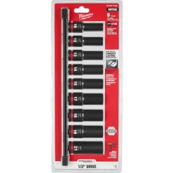 Milwaukee 9 Piece SHOCKWAVE Impact Duty 1/2