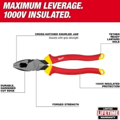 Milwaukee 5 Piece 1000V Insulated Hand Tool Set 48-22-2215