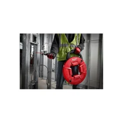 Milwaukee 50' Poly Fish Tape (Flexible Metal Leader) 48-22-4192