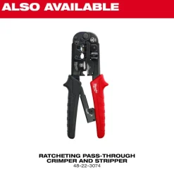 Milwaukee Ratcheting Modular Crimper & Stripper 48-22-3076