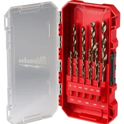 Milwaukee RED HELIX Cobalt Drill Bit Set - 15 Piece 48-89-2370