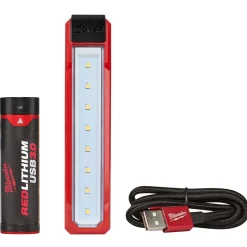 Milwaukee REDLITHIUM USB ROVER Rechargeable 445 Lumen Pocket Flood Light (3.0Ah) Kit 2112-21