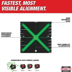 Milwaukee Responsive Laser Alignment Target 48-35-1111