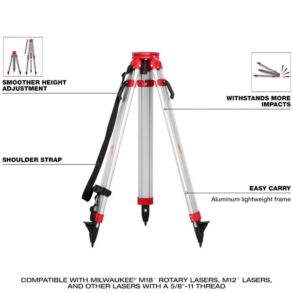 Milwaukee Rotary Laser Tripod 48-35-3700