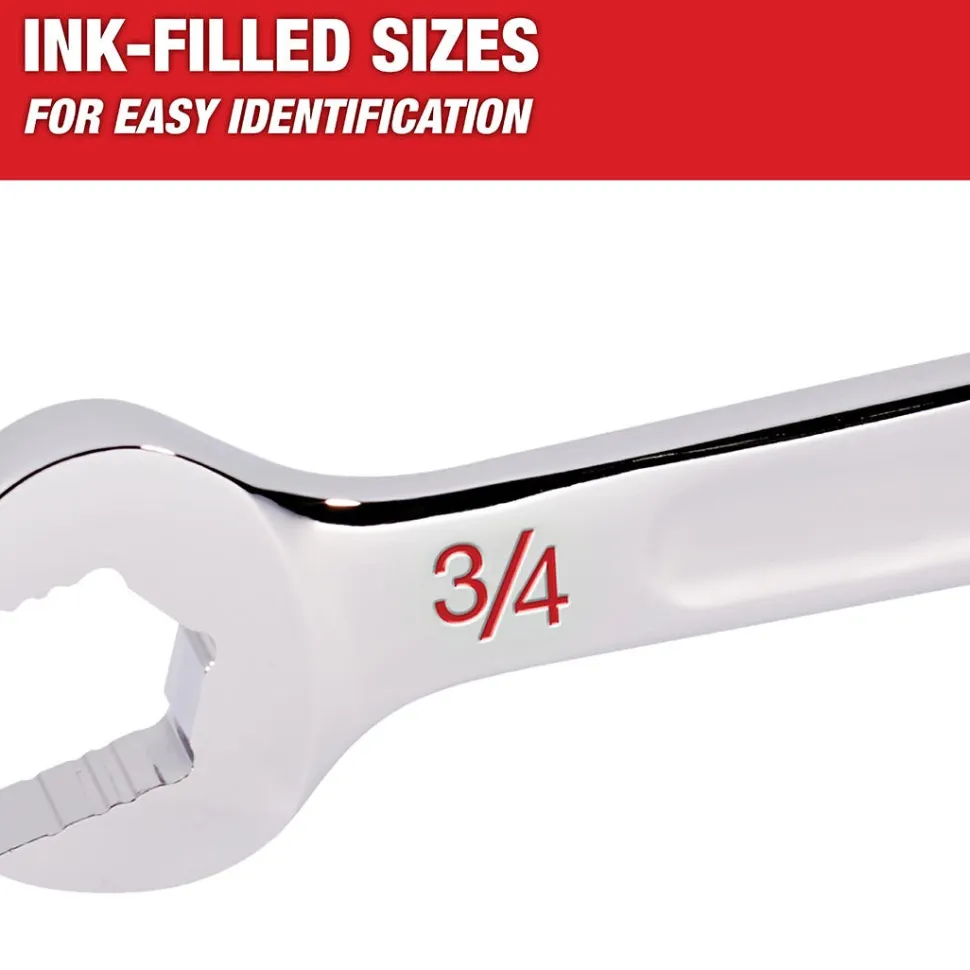 Milwaukee 1-1/4" SAE Ratcheting Combination Wrench 45-96-9238