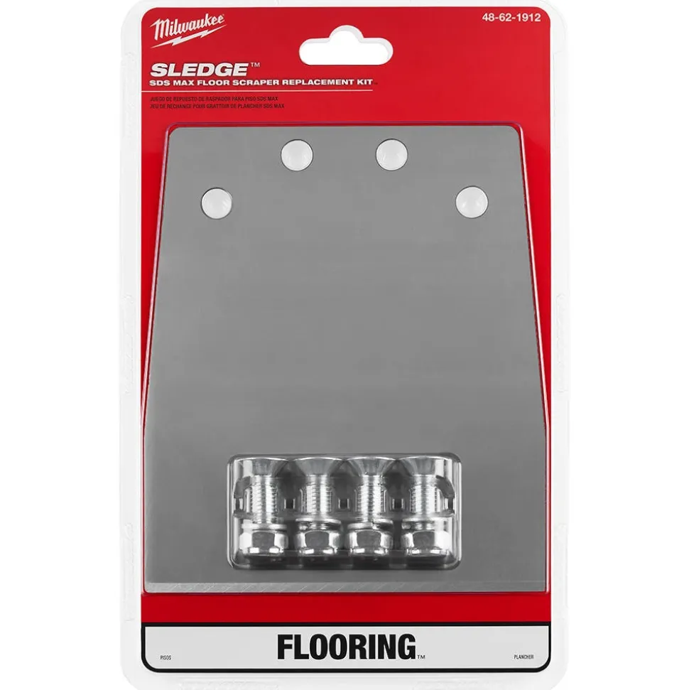 Milwaukee SDS-MAX SLEDGE Floor Scraper Replacement Kit 48-62-1912