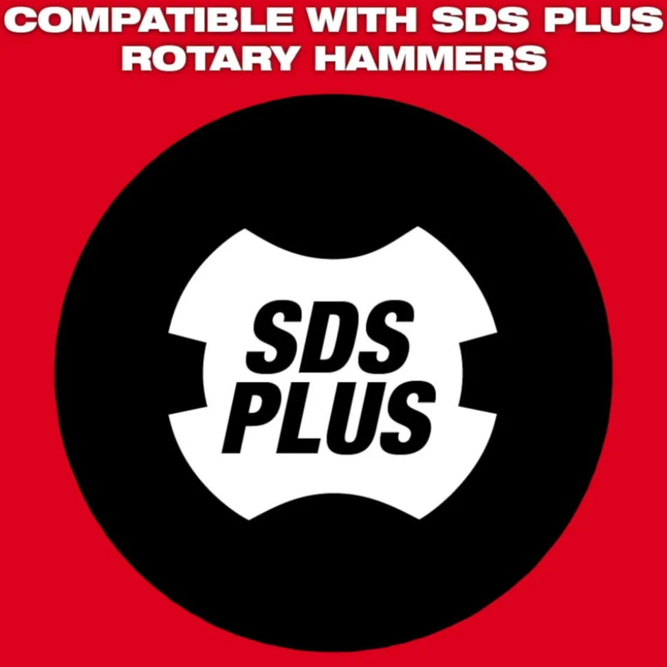 Milwaukee SDS PLUS SLEDGE 3/4" X 10" Flat Chisel 48-62-6052