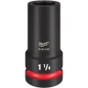 Milwaukee SHOCKWAVE Impact Duty 1" Drive 1-1/4" Thin Wall Extra Deep 6 Point Socket 49-66-7844