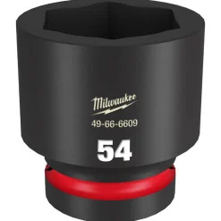 Milwaukee Shockwave Impact Duty 1" Drive 54mm Standard 6 Point Socket 49-66-6609