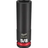 Milwaukee Shockwave Impact Duty 1/2" Drive 5/8" Deep 6 Point Socket 49-66-6224