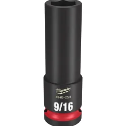 Milwaukee Shockwave Impact Duty 3/4" Drive 1-3/16" Standard 6 Point Socket 49-66-6310