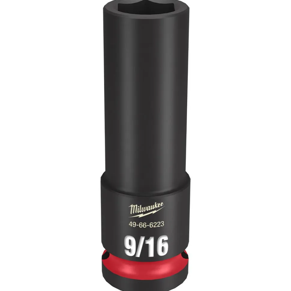 Milwaukee Shockwave Impact Duty 3/4" Drive 1-3/16" Standard 6 Point Socket 49-66-6310
