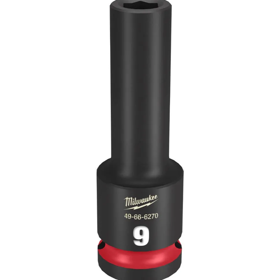 Milwaukee Shockwave Impact Duty 3/4" Drive 1-3/4" Standard 6 Point Socket 49-66-6319