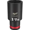 Milwaukee Shockwave Impact Duty 1/2" Drive 11mm Deep 6 Point Socket 49-66-6272
