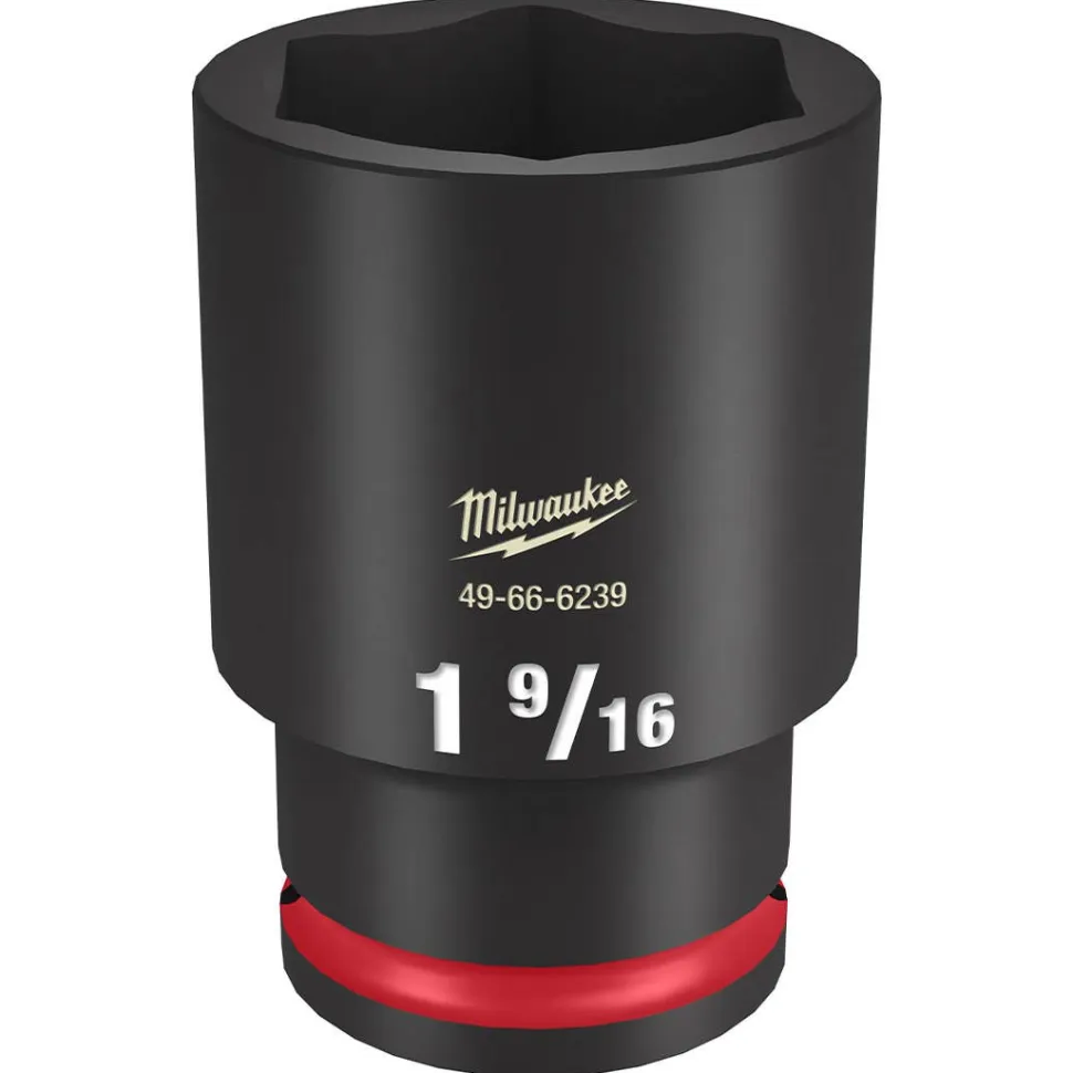 Milwaukee Shockwave Impact Duty 1/2" Drive 18mm Standard 6 Point Socket 49-66-6250