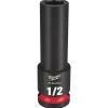Milwaukee Shockwave Impact Duty 1/2" Drive 23mm Deep 6 Point Socket 49-66-6284