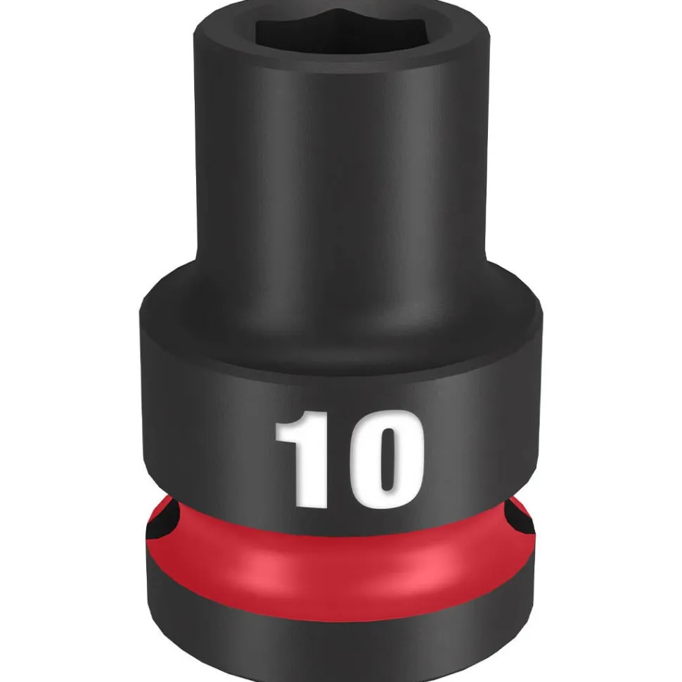 Milwaukee Shockwave Impact Duty 1/2" Drive 28mm Standard 6 Point Socket 49-66-6260