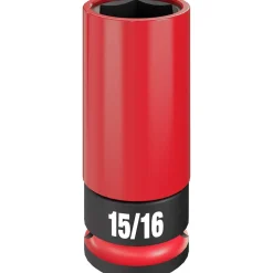 Milwaukee Shockwave Impact Duty 3/4" Drive 22mm Standard 6 Point Socket 49-66-6360