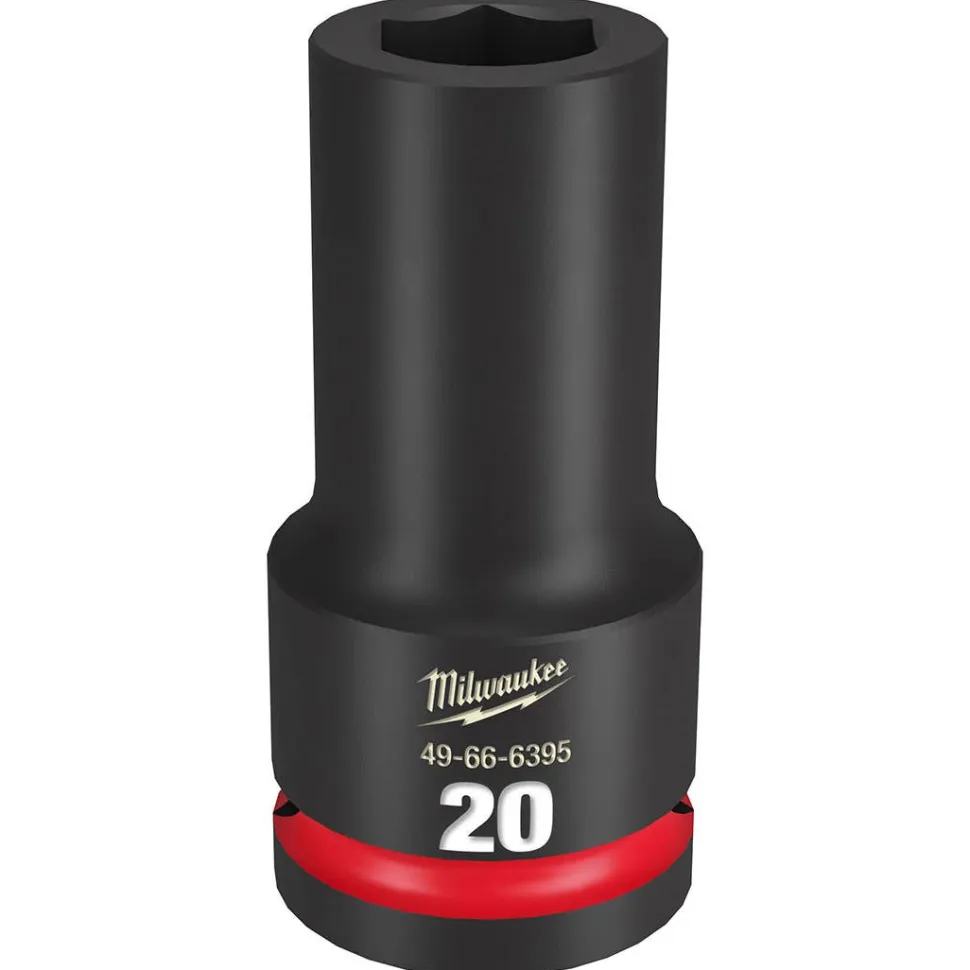 Milwaukee Shockwave Impact Duty 3/4" Drive 37mm Standard 6 Point Socket 49-66-6375