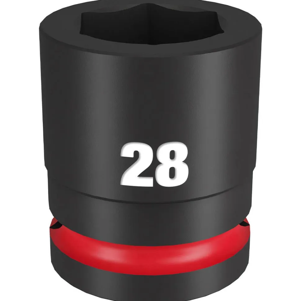 Milwaukee Shockwave Impact Duty 3/4" Drive 28mm Standard 6 Point Socket 49-66-6366