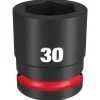 Milwaukee Shockwave Impact Duty 3/4" Drive 30mm Standard 6 Point Socket 49-66-6368