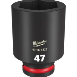 Milwaukee Shockwave Impact Duty 3/4" Drive 47mm Deep 6 Point Socket 49-66-6422