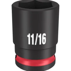 Milwaukee Shockwave Impact Duty 3/8'' Drive 11/16" Standard 6 Point Socket 49-66-6109