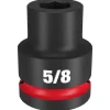 Milwaukee Shockwave Impact Duty 3/8'' Drive 5/16" Deep 6 Point Socket 49-66-6117
