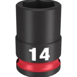 Milwaukee Shockwave Impact Duty 3/8'' Drive 14mm Standard 6 Point Socket 49-66-6138